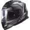 Мотошолом LS2 FF800 Storm 2 Faster Matt Titanium