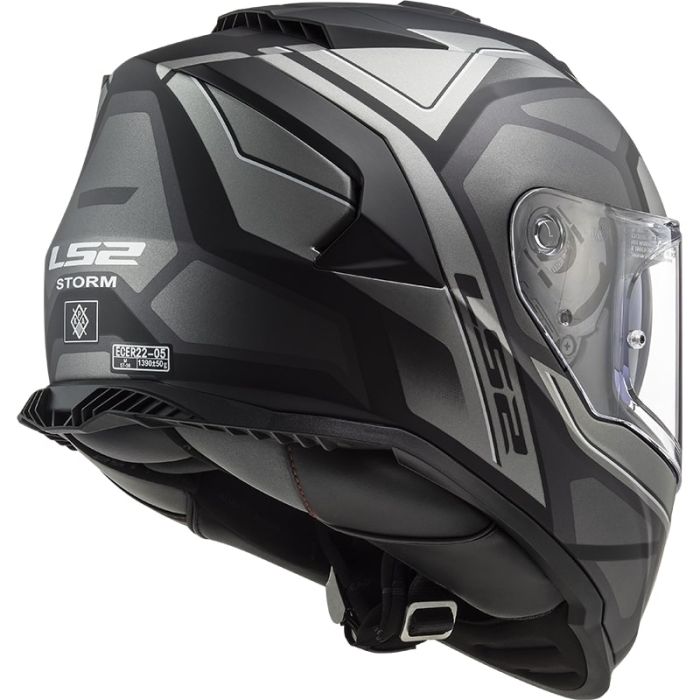 Мотошолом LS2 FF800 Storm 2 Faster Matt Titanium