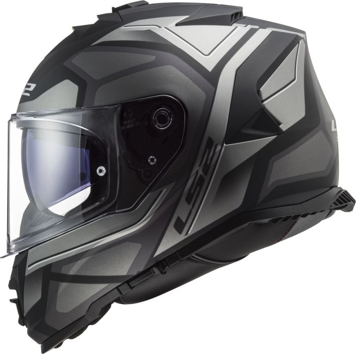 Мотошолом LS2 FF800 Storm 2 Faster Matt Titanium