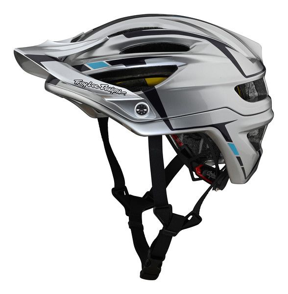 Вело Шолом TLD A2 MIPS HELMET [SLIVER SILVER / BURGUNDY]