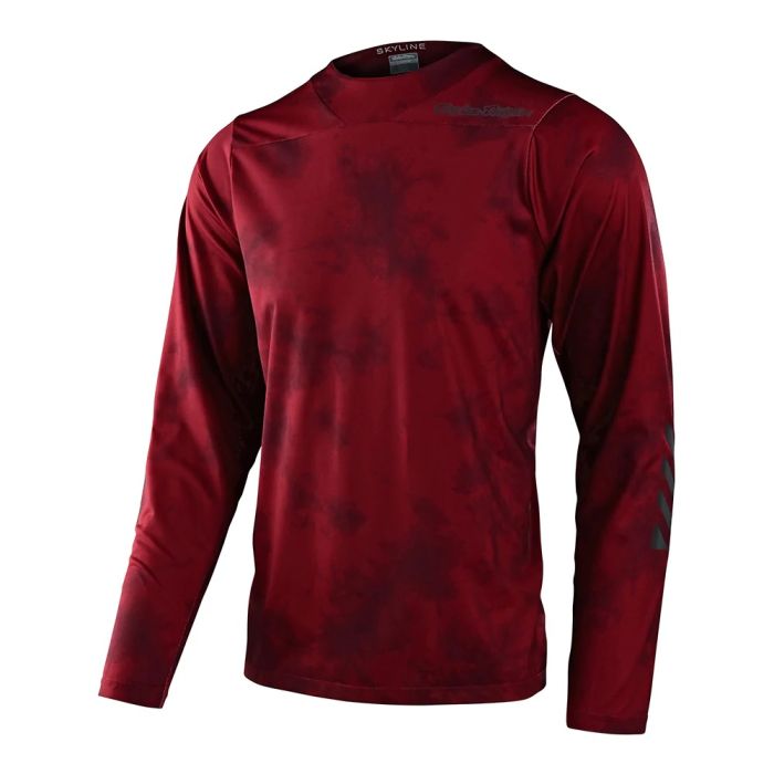 Джерсі TLD SKYLINE LS CHILL JERSEY [TIE DYE WINE]