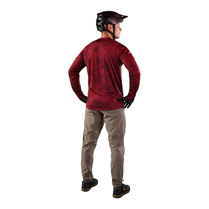 Джерсі TLD SKYLINE LS CHILL JERSEY [TIE DYE WINE]