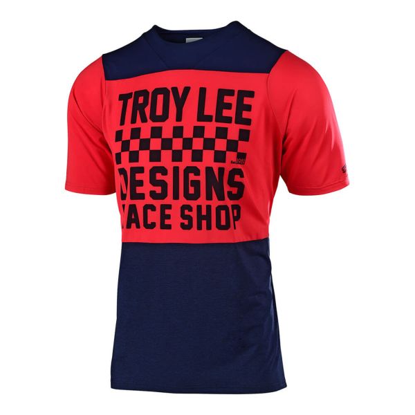 Джерсі TLD Skyline S/S Jersey [Navy/Red]
