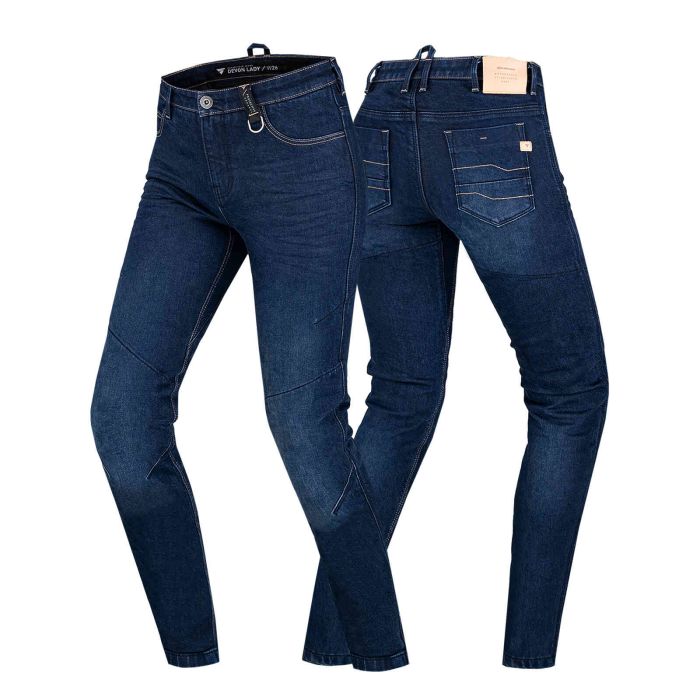 Мотоджинси SHIMA Devon Dark Blue Lady