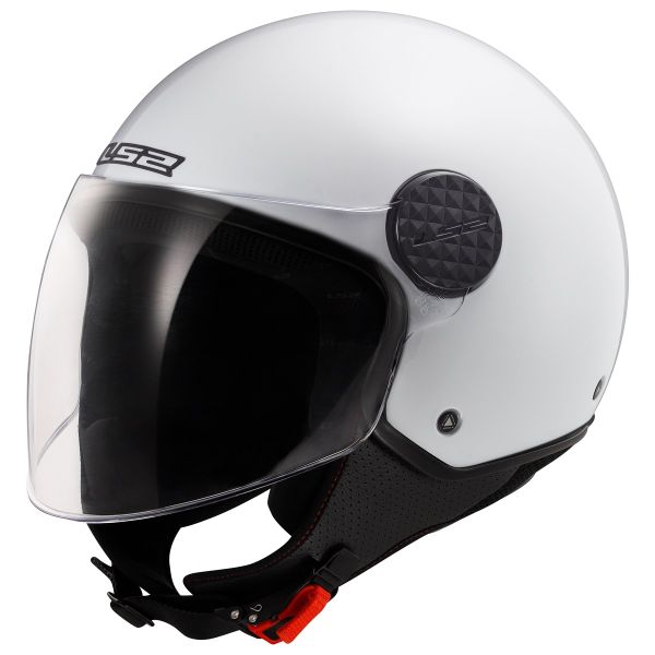 Мотошолом LS2 OF558 Sphere 2 Solid Gloss White
