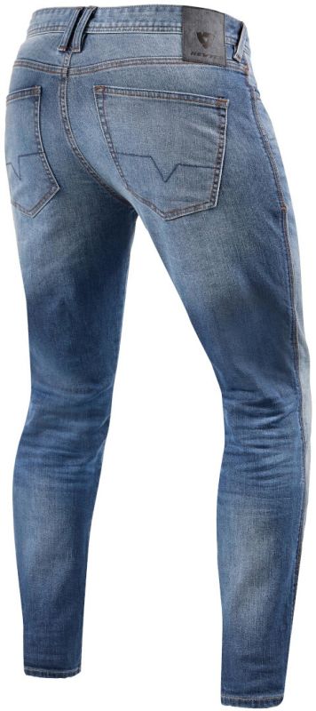 Мотоджинси Revit Piston 2 SK Blue Jeans