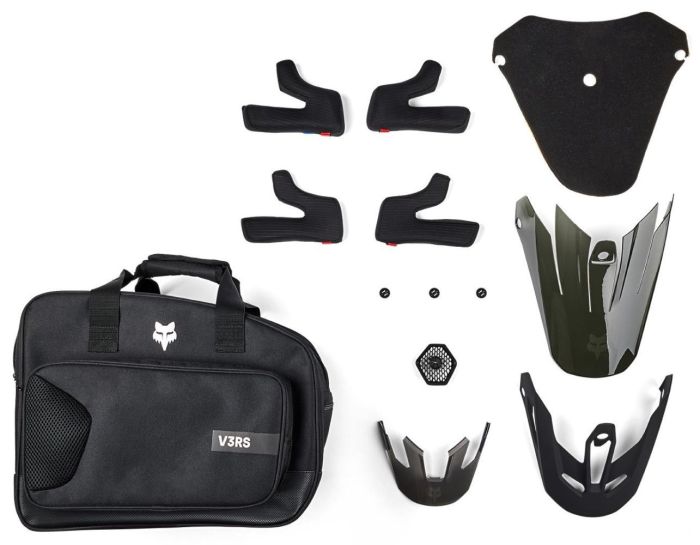 Шолом Fox V3 Rs Optical Helmet Black