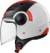 Мотошолом LS2 OF562 Airflow Condor White Black Red