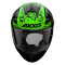 Мотошолом AXXIS DRAKEN S Cosa Nostra B6 Gloss Green
