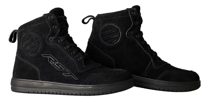 Мотовзуття RST HiTop Moto Sneaker Mens CE Boot Black Suede
