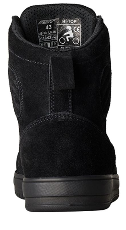 Мотовзуття RST HiTop Moto Sneaker Mens CE Boot Black Suede