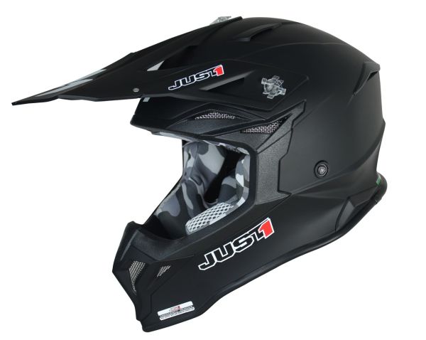 Мотошолом Just1 J39 Solid Black Matt