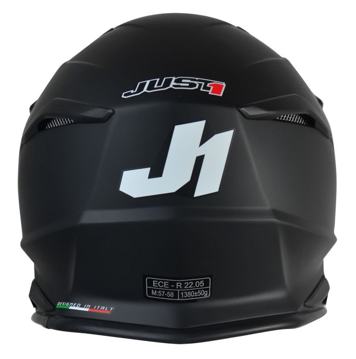 Мотошолом Just1 J39 Solid Black Matt