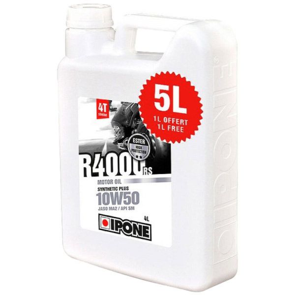 Моторна олива IPONE R4000 RS 10W50 (4+1л)
