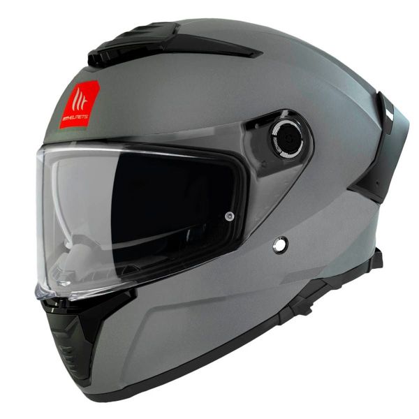 Мотошолом MT THUNDER 4 SV Solid A12 Matt Grey