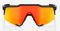 Окуляри Ride 100% Speedcraft - Soft Tact Black - Hiper Red Mirror Lens