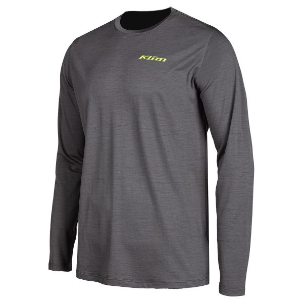Термокофта Klim Teton Merino Wool LS Shirt Asphalt
