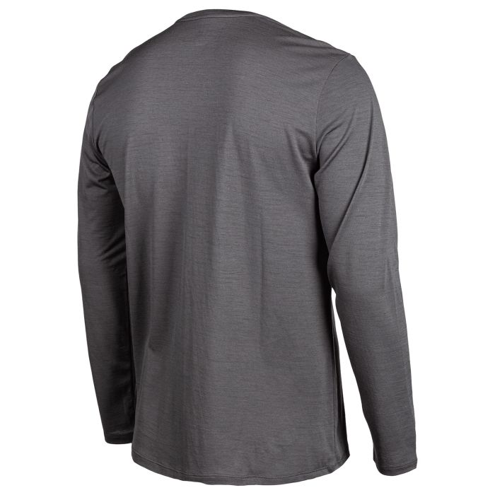 Термокофта Klim Teton Merino Wool LS Shirt Asphalt