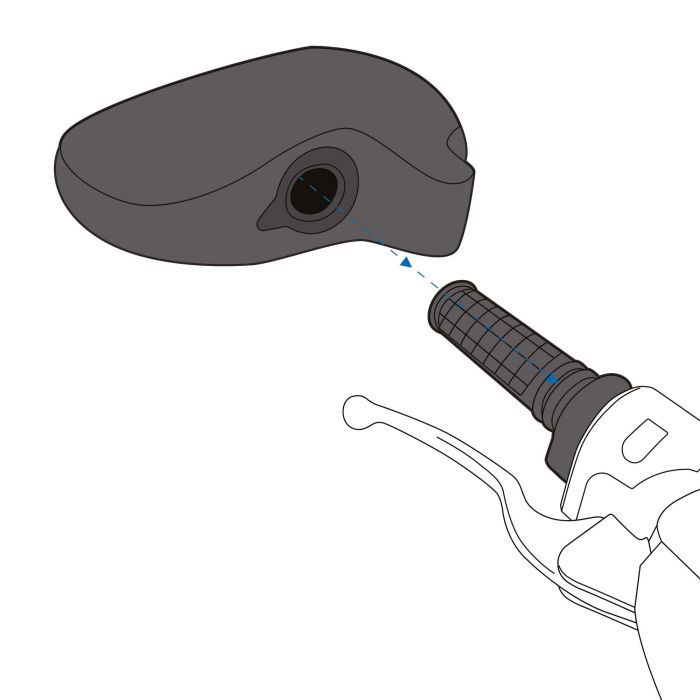 Підігрів керма Oxford Courier Muffs
