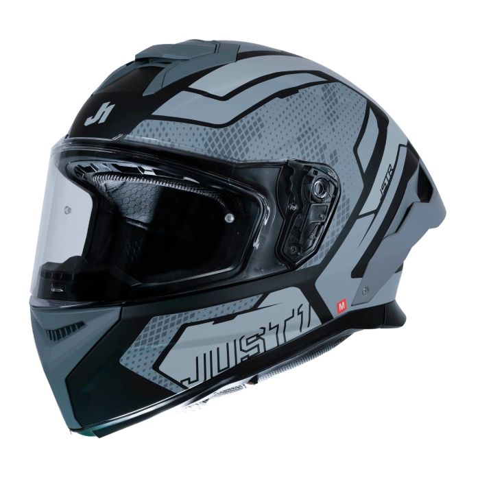 Мотошолом Just1 J-STR Union Grey Black Matt