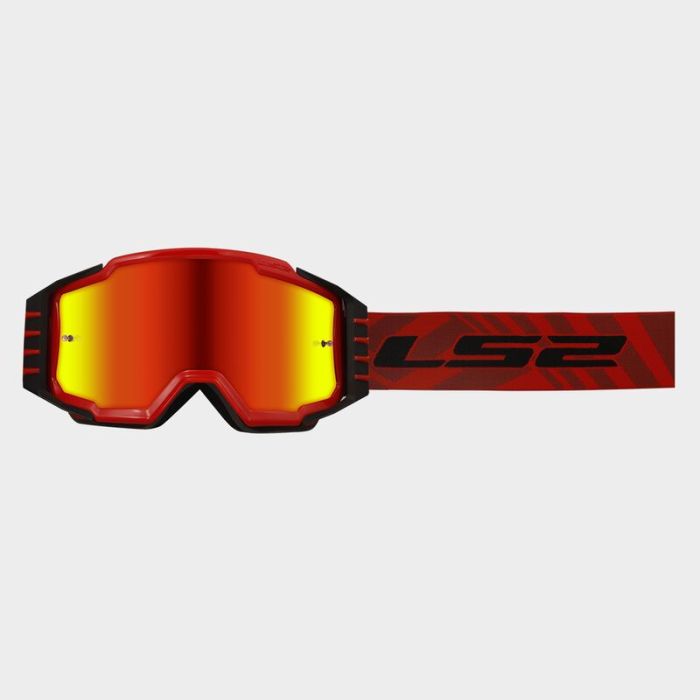 Окуляри LS2 Charger Pro Goggle Red with Iridium Visor