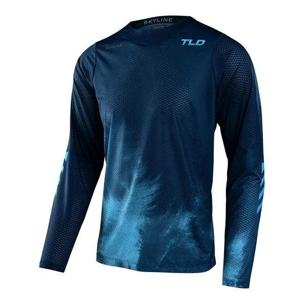 Джерсі TLD SKYLINE AIR LS JERSEY [FADES DARK SLATE BLUE]