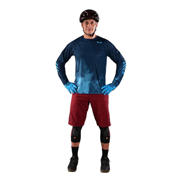 Джерсі TLD SKYLINE AIR LS JERSEY [FADES DARK SLATE BLUE]