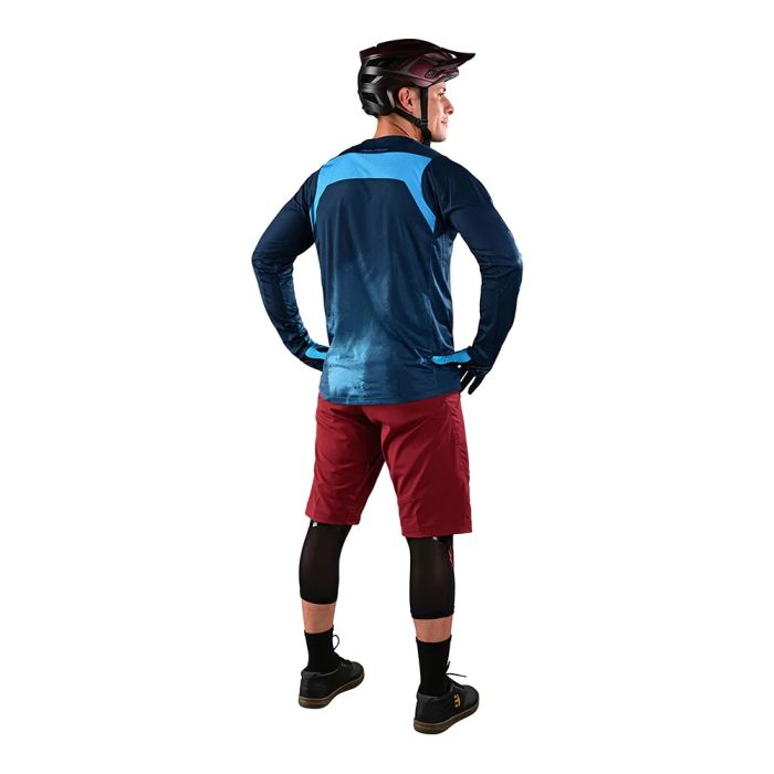 Джерсі TLD SKYLINE AIR LS JERSEY [FADES DARK SLATE BLUE]