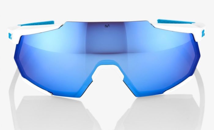 Окуляри Ride 100% Racetrap - Se Movistar Team - Hiper Blue Multilayer Mirror Lens