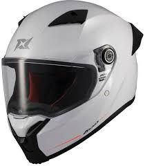 Мотошолом AXXIS FENIX SOLID A0 GLOSS White