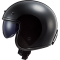 Мотошолом LS2 OF601 Bob Solid Gloss Black