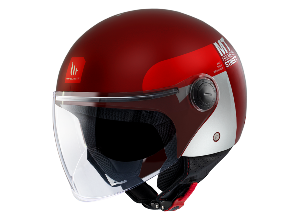 Мотошолом MT STREET S Inboard C5 Matt ECE2206