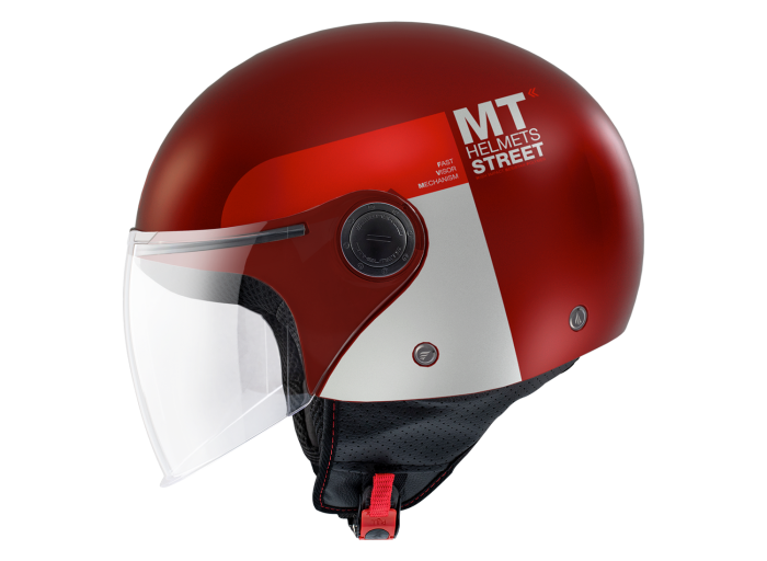 Мотошолом MT STREET S Inboard C5 Matt ECE2206