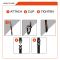 Ремені Oxford Atlas B-Clip 26mm x 1.2M Lichen (Pair)
