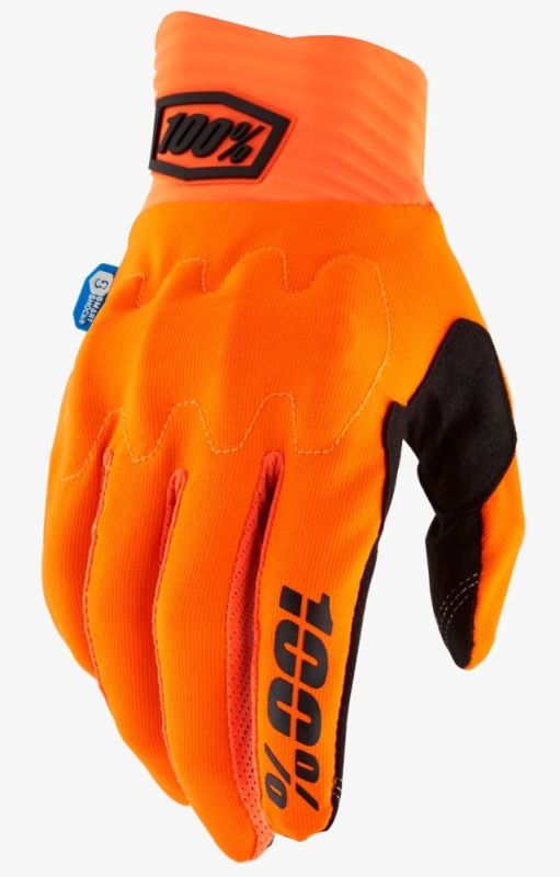 Рукавички Ride 100% Cognito Smart Shock Glove Fluo Orange