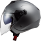 Мотошолом LS2 OF573 Twister 2 Single Mono Matt Titanium