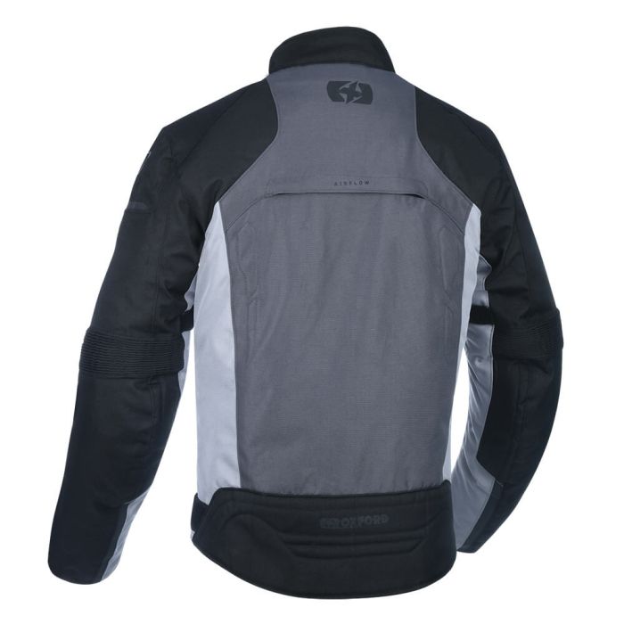 Мото куртка Oxford Delta 1.0 MS Jkt Black / Grey / Red