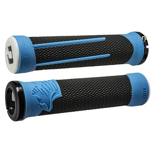 Гріпси ODI AG-2 Black/Blue w/Black clamps
