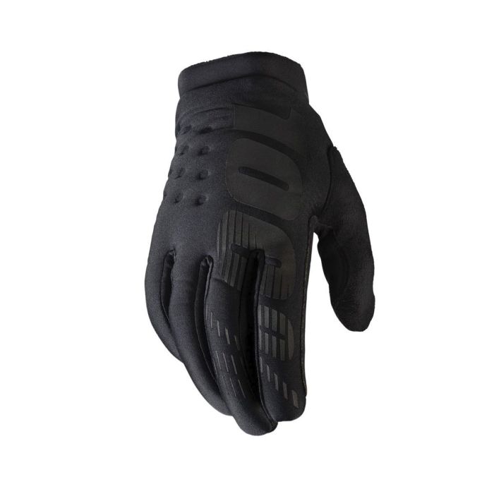 Моторукавички теплі RIDE 100% Brisker Black M