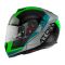 Мотошолом MT ATOM SV Adventure A6 Gloss Green