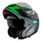 Мотошолом MT ATOM SV Adventure A6 Gloss Green