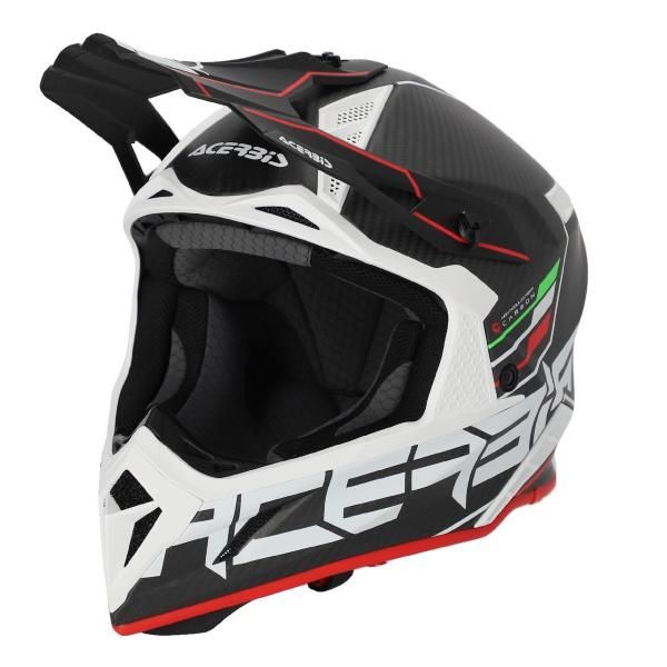 Шолом ACERBIS STEEL CARBON 2206 black/red