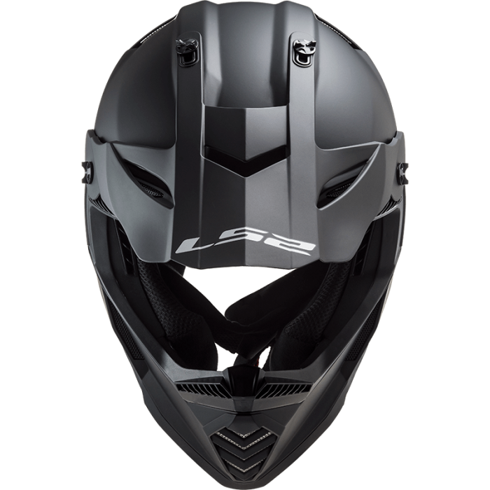 Мотошолом LS2 MX437 Fast Evo Matt Black