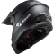Мотошолом LS2 MX437 Fast Evo Matt Black