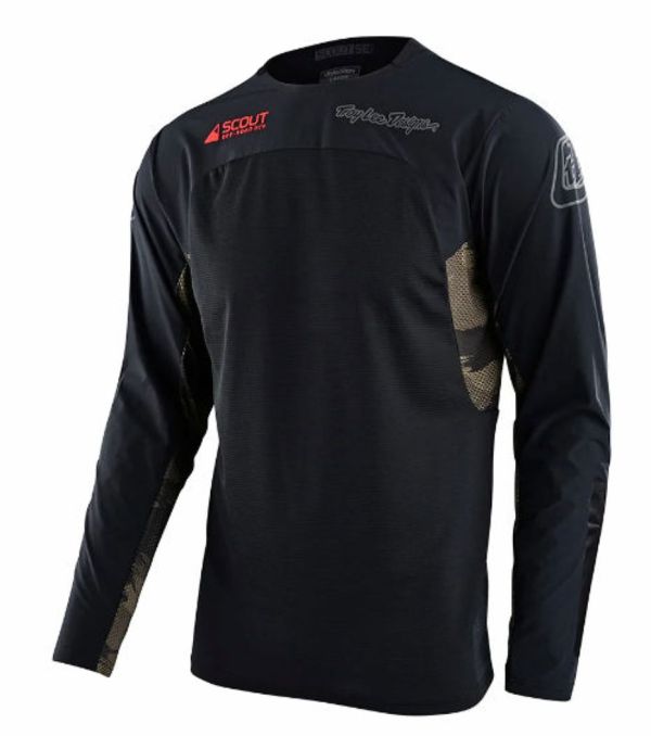 Мото Джерсі TLD Scout SE Jersey [SYSTEMS BRUSHED CAMO BLk/MILITARY GREEN]