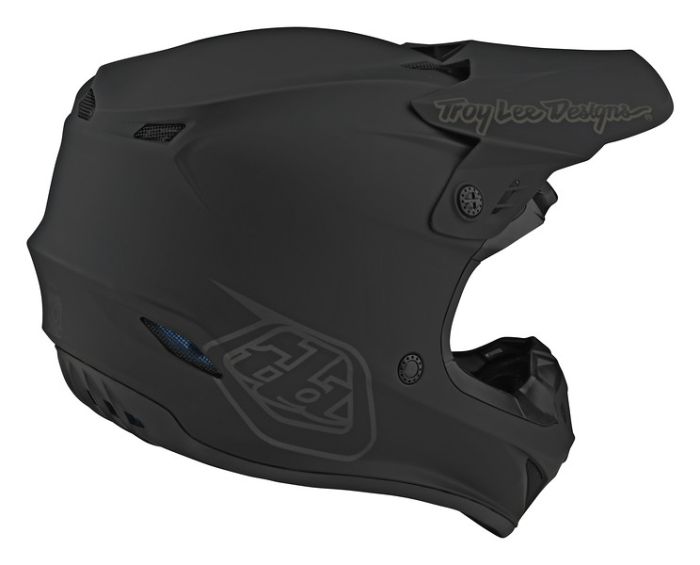 Мотошолом TLD GP HELMET [MONO BLACK]