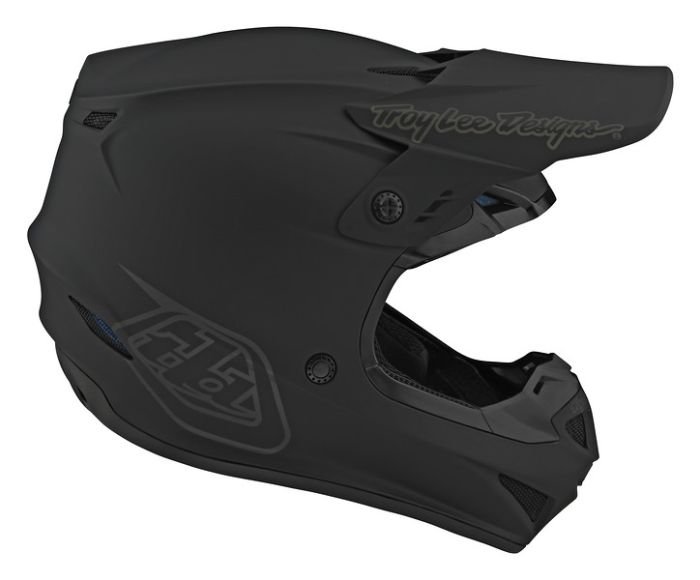 Мотошолом TLD GP HELMET [MONO BLACK]