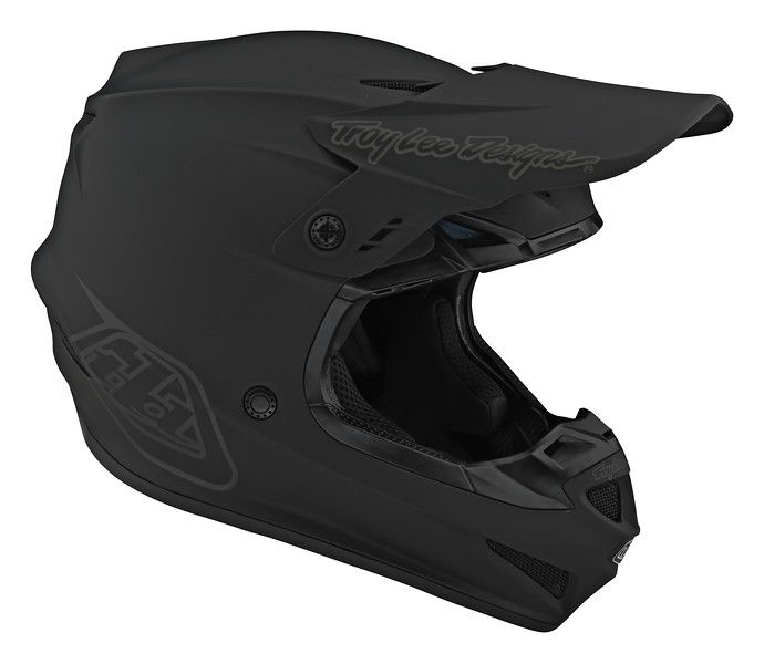 Мотошолом TLD GP HELMET [MONO BLACK]