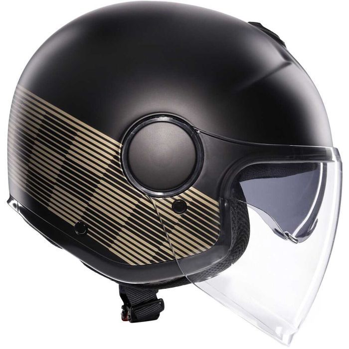Шолом AGV ETERES (E2206) Ponza matt black/gold