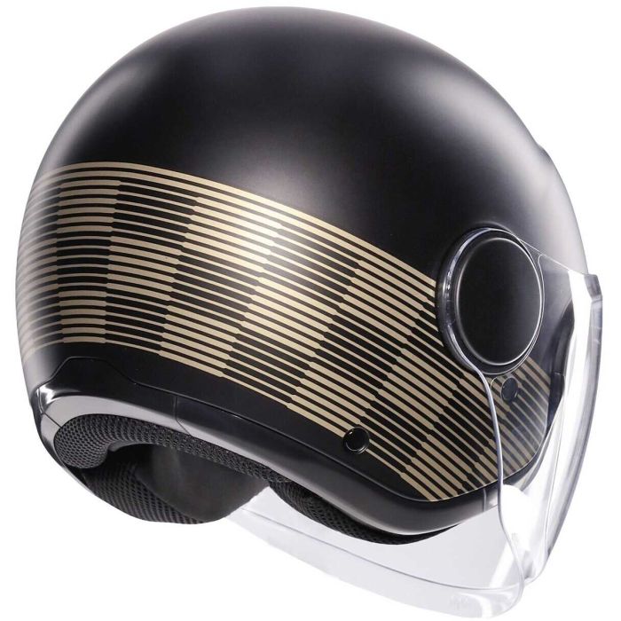 Шолом AGV ETERES (E2206) Ponza matt black/gold